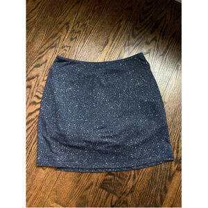 Women's Segments Luxe Skort Size M Black White